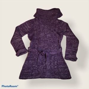 Cherokee, purple,girls sz 3T woven tunic style top